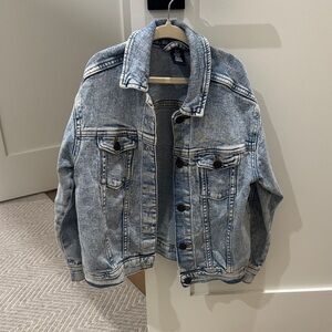 H and M Blue Denim Jacket